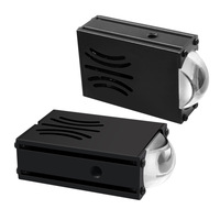 Luz para Parrilla de Coche, Mini Faros Matrix de Alta Luminosidad, Foco LED de Doble Color para Camioneta, 9v-60v, para Auto, Motocicleta