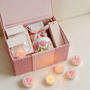 Vela Aromática Personalizada con Forma de Flor de Peonía, Regalo para Festivales, Decoración Clásica para el Hogar, Navidad - Product Image 5