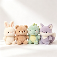 Peluche dinosaure OEM originale, personnalisée selon le design du client, animal en peluche sur mesure, produit de marque, mignonne et douce, rembourrée en coton PP et polyester