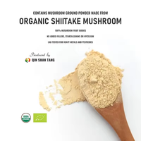 QinShanTang Poudre d'extrait de champignon Shiitake Ahcc en vrac biologique de haute qualité