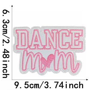 Personnalisé Rose Joyeux Noël Danse <span class=keywords><strong>Maman</strong></span> Prier Patch Brodé Fer-Sur Fleur pour Vêtements Chapeau Décoration En Gros Sergé Personnalisé - Product Image 2