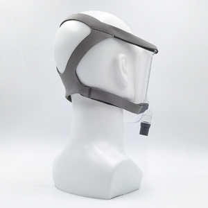 Masque facial complet avec sangles de maintien, grand coussin en silicone confortable, remplacement de <span class=keywords><strong>CPAP</strong></span> - Product Image 5