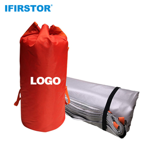 ผ้าใยแก้วเคลือบซิลิโคนคุณภาพสูง ไม่ระคายเคือง ฉนวนกันความร้อน สำหรับการเอาชีวิตรอด หนีภัย ผ้าห่มกันไฟขนาดใหญ่สำหรับรถยนต์ ตัดได้ - Product Image 2