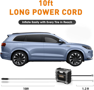 <span class=keywords><strong>Compresseur</strong></span> <span class=keywords><strong>d</strong></span>'<span class=keywords><strong>air</strong></span> portable universel 150 PSI 100 W DC 12 V pour pneus de voiture - Accessoires auto, vélo, moto - Product Image 5