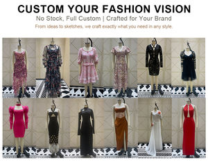 <span class=keywords><strong>Abiti</strong></span> da Donna Eleganti Personalizzati OEM ODM, Produttori di Abbigliamento su Misura, Vestiti da Sera alla Moda per Signore - Product Image 6