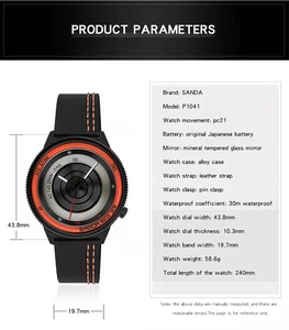 Reloj de Cuarzo con Diseño de Esfera de Cámara, Serie Fotógrafo, Resistente al Agua 3 ATM, en Oferta - Product Image 3
