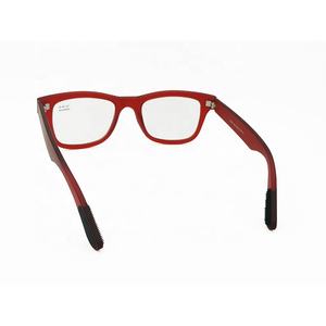 男性用ハイクラシックTR90スクエア老眼鏡滑り止めシリコンチップ付きの新しいコンセプトTR1199ブラックレンズスタイリッシュな古いリーダー - Product Image 4