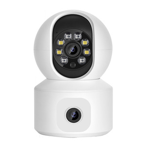 SuperSee Caméra double panoramique PTZ 1080P sans fil pour surveillance intérieure avec interphone vocal et stockage cloud - Product Image 3