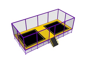 Trampolín para Niños Pequeños, Equipo de Diversión, Cama Elástica Interior con Red de Seguridad - Product Image 4