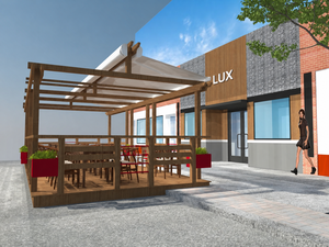 Servicio de Diseño de Interiores 3D LUX, Renderizado 3D, Decoración de Restaurantes, Estilo del Sudeste Asiático, Transferencia de Grano de Madera, BBQ, Cafetería, Bar - Product Image 2