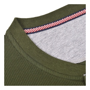<span class=keywords><strong>T</strong></span>-<span class=keywords><strong>shirt</strong></span> à manches longues pour hommes, vêtement de loisirs, avec <span class=keywords><strong>motif</strong></span> uni, en coton et à coupe ample, collection 2020 - Product Image 4