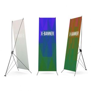 Support de bannière X personnalisé, cadre d'affichage portable, fourniture directe d'usine - Product Image 1