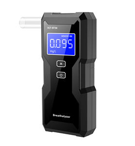 Professioneller Alkoholtester mit Brennstoffzellen-Sensor, Digitaler Atemalkohol-Analysator mit 1,7-Zoll-LCD-Display, Schnelle Reaktionszeit <3s - Product Image 6