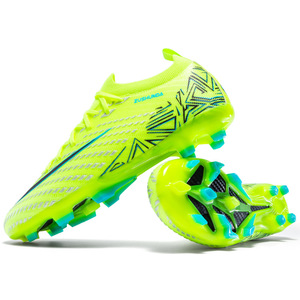Zapatos de Fútbol para Hombre, Parte Superior Sintética, Forro de Malla, Suela de Goma, Entresuela de EVA, Tacos Bajos para Verano - Product Image 4