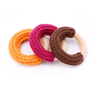 Gros En Vrac Rond Au <span class=keywords><strong>Crochet</strong></span> <span class=keywords><strong>Anneau</strong></span> En Bois Naturel Bébé Mâcher <span class=keywords><strong>Dentition</strong></span> <span class=keywords><strong>Anneau</strong></span> De <span class=keywords><strong>Dentition</strong></span> En Bois - Product Image 4