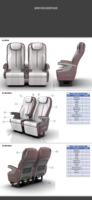 Asiento de Conductor Eléctrico Ajustable con Ventilación para Autobús, Furgoneta de Lujo ANSHI, Sprinter, Alphard, Vito, RV, SUV, Limusina, VAS