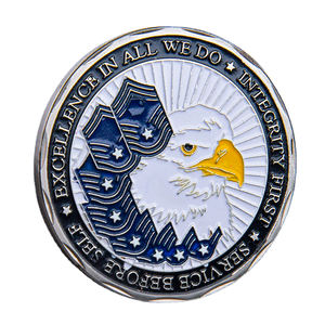 เหรียญรางวัลโลโก้สั่งทำ กระบวนการหล่อขึ้นรูปด้วยสังกะสีอัลลอยด์ 3 มิติ งานฝีมือเคลือบสีทันสมัย สีและรูปทรงตามสั่ง ชุบทอง - Product Image 4