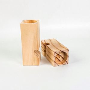 Support de bougie aromatique en bois massif en forme de cœur, idéal pour la Saint-Valentin, l'ambiance festive et la décoration intérieure - Product Image 3