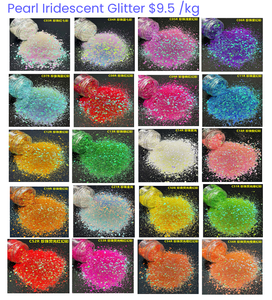 Paillettes Iridescentes Blanches en Forme de Perles, Tailles Mixtes, pour Nail Art, Cheveux, Résine Époxy, Gobelets, Slime et <span class=keywords><strong>Peinture</strong></span> - Product Image 2