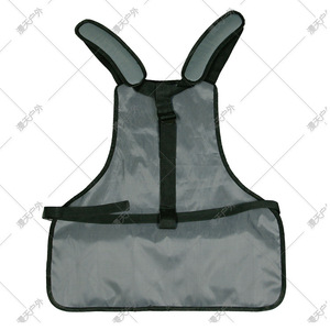 Tablier de jardinage gris à motifs floraux, en tissu Oxford 600D, pour le travail et le rangement en extérieur - Product Image 5