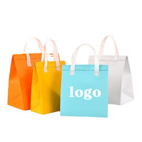 Sac isotherme portable en aluminium laminé non tissé pour la vente en gros de gâteaux au lait de thé pour la restauration