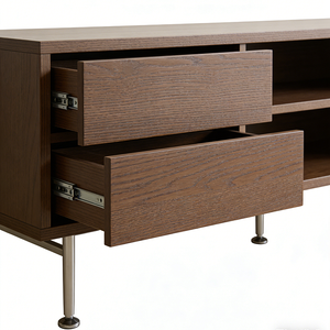 <span class=keywords><strong>Mueble</strong></span> de <span class=keywords><strong>TV</strong></span> de Madera <span class=keywords><strong>para</strong></span> Montar en la Pared con Iluminación Ambiental LED, Consola Multimedia <span class=keywords><strong>Minimalista</strong></span> Nórdica <span class=keywords><strong>para</strong></span> Almacenamiento en la Sala de Estar - Product Image 6