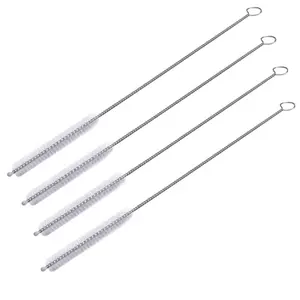 Drinking Straw Cleaning Brush Kit - (3-Size) 9-Piece Extra Long Straw Cleaner - Cleaning Brush for Multiple Size Straws