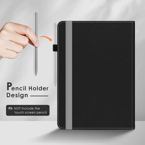 Étui universel pour tablette de 10 pouces, support de protection pour tablettes de 9.6 à 10.5 pouces, housses en cuir PU, cuir véritable avec fente pour stylo - Product Image 1
