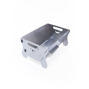 Outdoor Camping Stainless Steel Flat Pack Smokeless Gas <strong>BBQ</strong> Grill Portable Folding Barbecue <strong>Fire</strong> <strong>Pit</strong> - Product Image 4