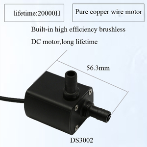 Mini Bomba Centrífuga de 6V 12V, Bomba de Circulación de Agua Eléctrica de Corriente Continua para Fuentes y Acuarios - Product Image 3