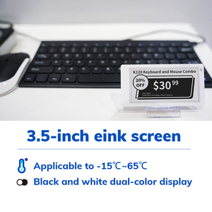 MinewTag ใหม่ สำหรับ 2.4G NFC อัปเดตเร็ว 3 วินาที ทนอุณหภูมิต่ำ  บางเฉียบ 3.5 นิ้ว จอ Eink ป้ายราคาดิจิทัลสำหรับชั้นวางสินค้า - Product Image 4