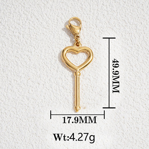 Charms 18K Gold Plated Butterfly Star Shell Anchor Cross Pendant DIY Jewelry Accessories For Necklace Everyday Wear Unisex - Product Image 2