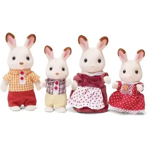 Calico Creters Tnurin Hopscotch famiglia Set soffice Anime di cotone simpatico peluche conigli per ragazze personalizzabili ODM bag - Product Image 5