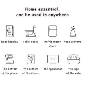 Probebi <span class=keywords><strong>SD024</strong></span> bé an toàn Bumper tường bảo vệ PVC cao su dính cửa dừng lại cho đồ nội thất nhà bếp biểu tượng tùy chỉnh OEM/ODM - Product Image 5