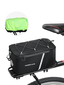 RIDERACE 5L sacoche de vélo panier arrière de vélo sacoche étanche avec housse de pluie <span class=keywords><strong>porte</strong></span>-bagages arrière <span class=keywords><strong>sac</strong></span> de selle de siège arrière bagages de cyclisme - Product Image 4
