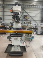 Machine de fraisage verticale universelle robuste DYRS 4H X6325 avec affichage numérique 3 axes, 380V, nouveau cône de broche R8