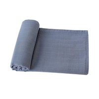 Couvertures d'emmaillotage en mousseline de coton bambou biologique super douce pour bébé Couverture en mousseline pour nouveau-né