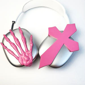 Service d'impression 3D en résine SLA pour la décoration d'écouteurs Airpods Max avec un design de crâne de mort Soul <span class=keywords><strong>Eater</strong></span> - Product Image 1