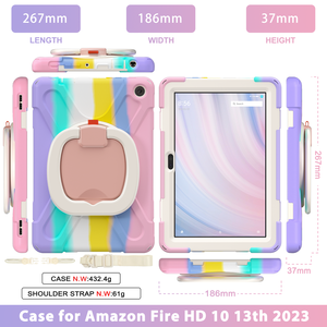 Funda Protectora Antigolpes de 13.ª Generación para Tablet <span class=keywords><strong>Kindle</strong></span> Fire HD <span class=keywords><strong>10</strong></span> 2023, <span class=keywords><strong>10</strong></span>.1 Pulgadas, Fabricantes Chinos - Product Image 6