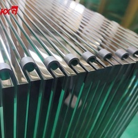 Kaca Bangunan 5Mm 6Mm 8Mm 10Mm 12Mm Tebal Harga Pabrik Kaca Tempered Bening Potongan dengan Ukuran