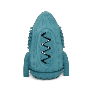 Yeni Pet oyuncak roket şekli İşlevli kauçuk dayanıklı kaçak Pet çiğnemek oyuncaklar Molar köpek için - Product Image 2