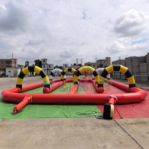 Pistas de carreras inflables de PVC de calidad comercial para juegos deportivos, coches de choque y karts. - Product Image 6