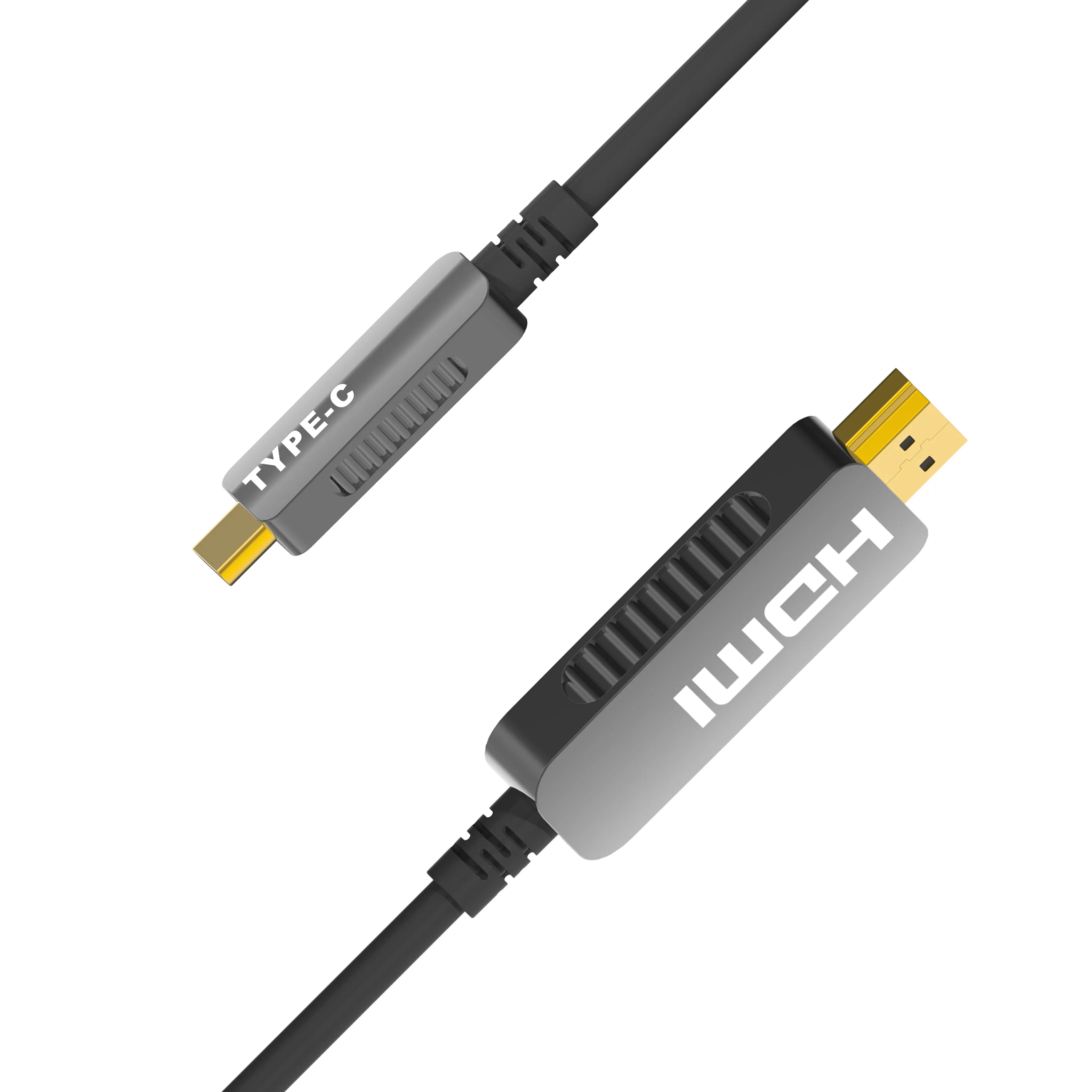 3.1 USB-C to HDMI AOC Fiber and Copper Wires Cable 4K @60Hz USB-C Port Laptops/ Phones with DP Alt Mode