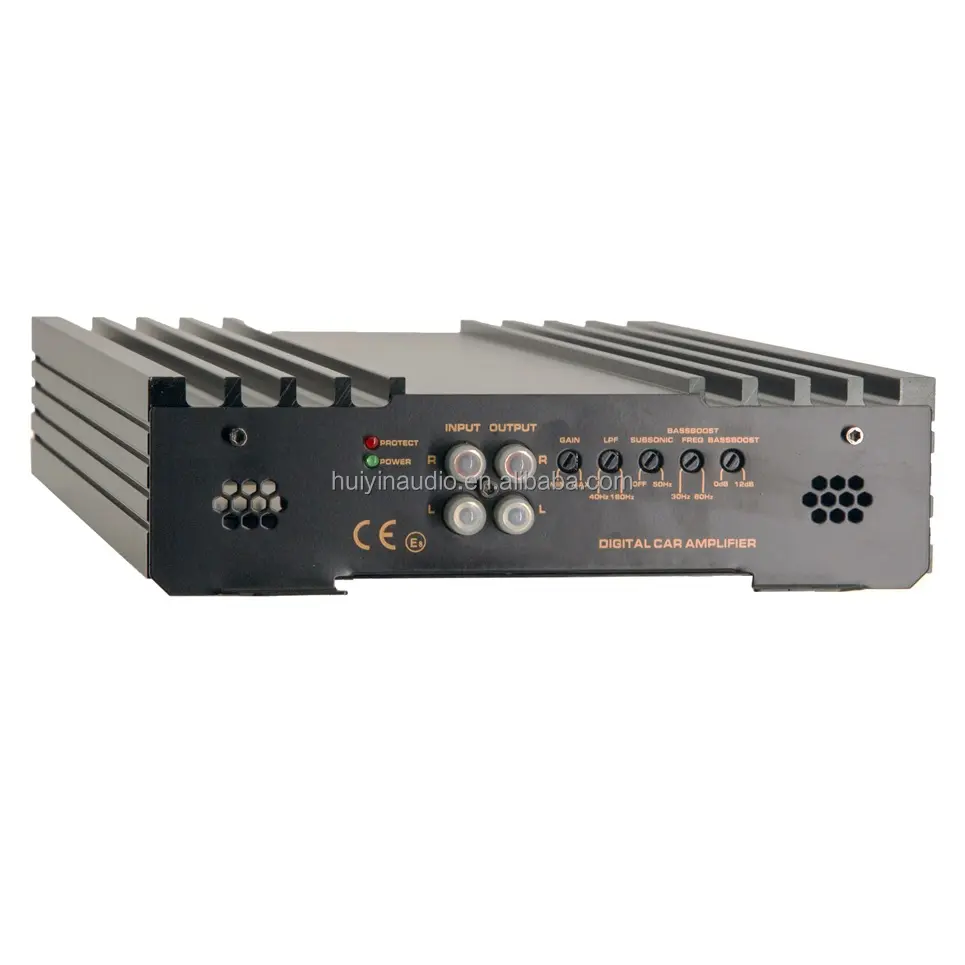 D1000 Car Amplifiers 1000W Amps Class D Car Audio Monoblock Amplifiers For Subwoofers