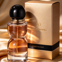 Flacon de parfum en verre personnalisé unique, atomiseurs de parfum, flacon vaporisateur avec bouchon magnétique, emballage et bouchons de flacon