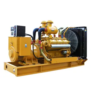 MTU VOLVO genset 200kW 220kW 250kW 280kW, set generator diesel tipe terbuka daya 3 fase Dinamo