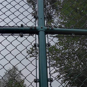 Clôture en treillis métallique enduit de PVC pour terrains de tennis, fermes et clôtures sportives - Écologique - Product Image 6