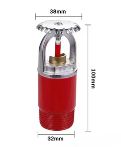 Tête d'arrosage à jet sec ZSTGX80 68 ℃   Pendentif DN15 en acier inoxydable pré-assemblé, accessoire durable pour équipement de lutte contre l'incendie - Product Image 6