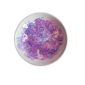 Lentejuelas de Purpurina para Uñas de 8 mm, 500 g, Relleno de Slime de PVC, Confeti de <span class=keywords><strong>Luna</strong></span> y Estrellas, Estilo <span class=keywords><strong>ROMANCE</strong></span>, Portátil para Fiestas, Suministros Promocionales - Product Image 4