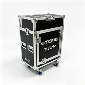 กล่องใส่เครื่องผสมเสียง Midas รุ่น <span class=keywords><strong>M32R</strong></span> แบบไฮดรอลิกพับได้ แข็งแรงทนทาน พร้อมล้อ 4 ล้อ สำหรับงานดิจิตอลไลฟ์ซาวด์มิกซ์ซิ่ง - Product Image 4